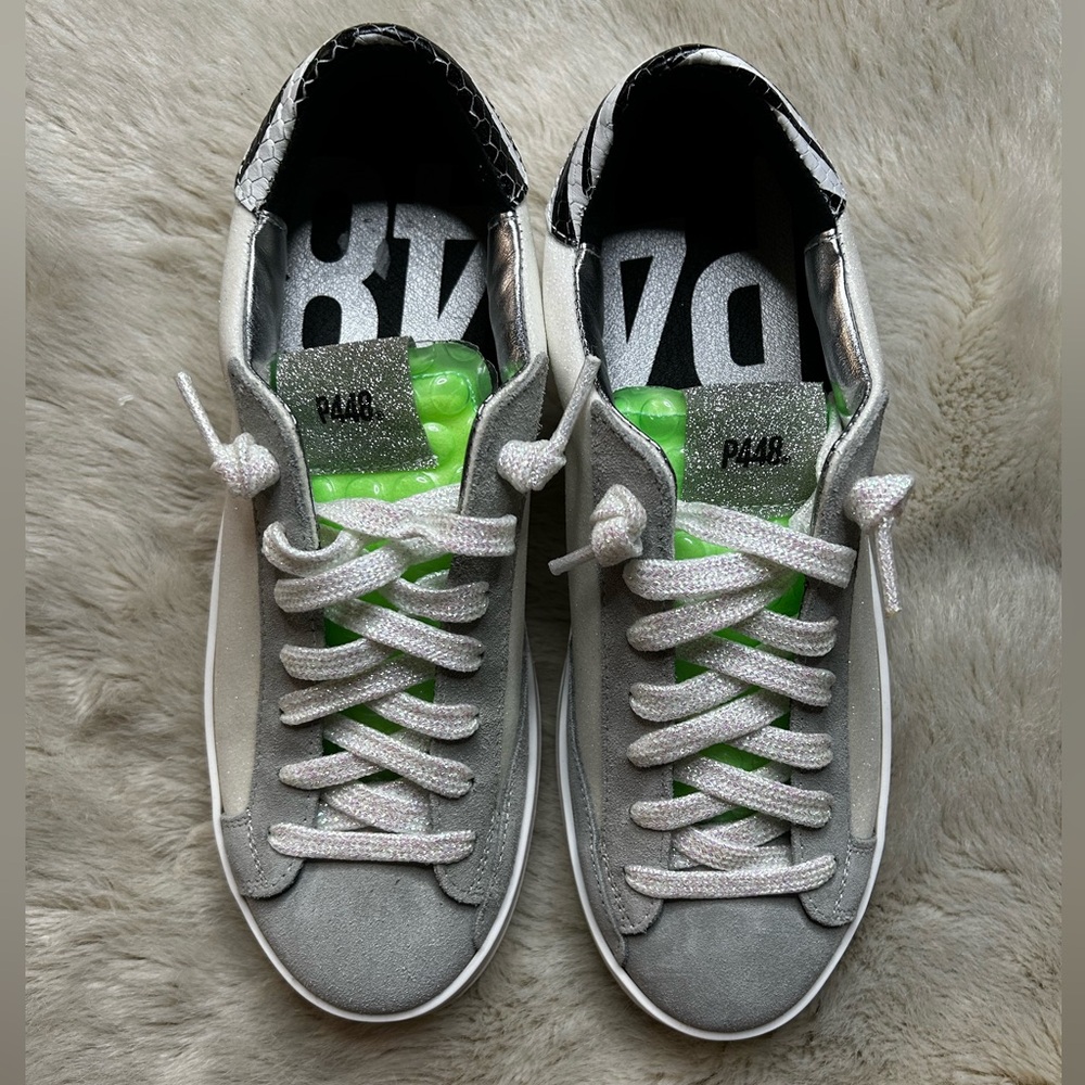 P448 John Low Sneakers - Glitter - Size 38 IT